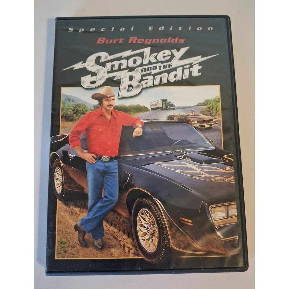 Smokey And The Bandit - DVD - Burt Reynolds & Sally Field - pre-owned, good